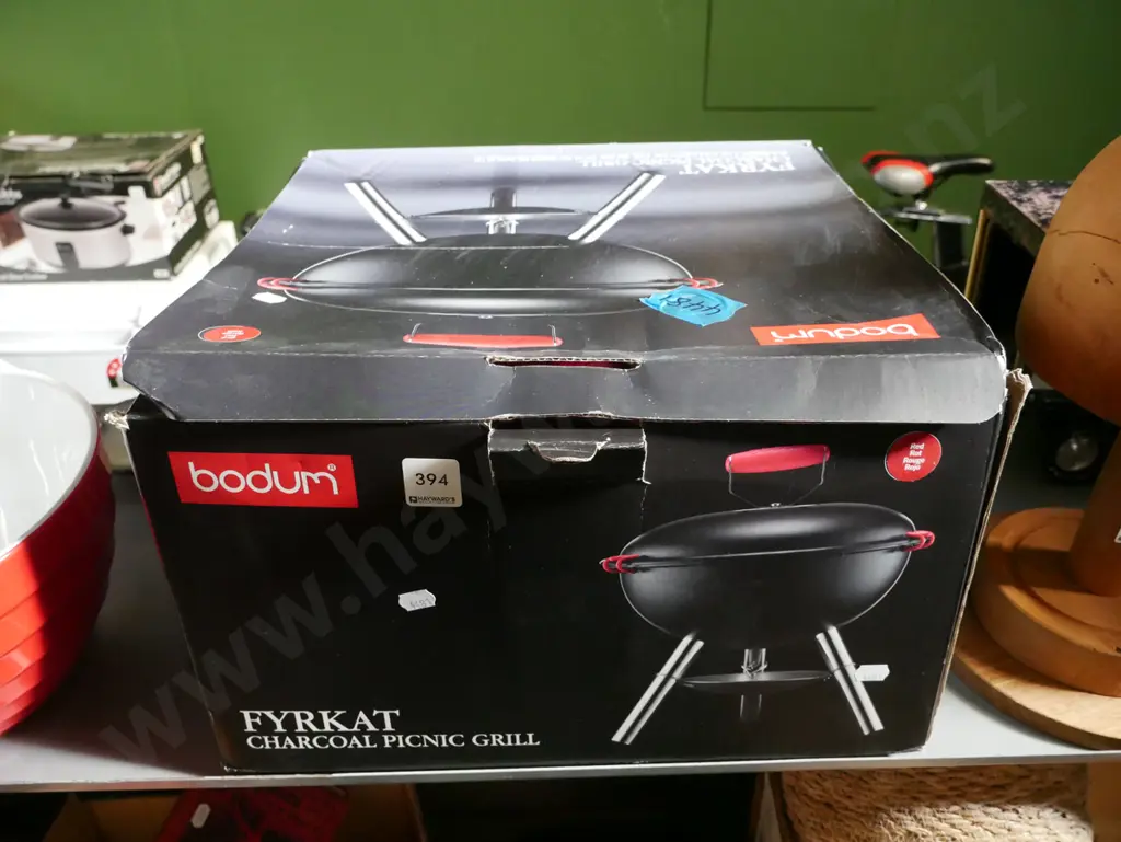 Bodum boxed portable charcoal bbq Image 1++