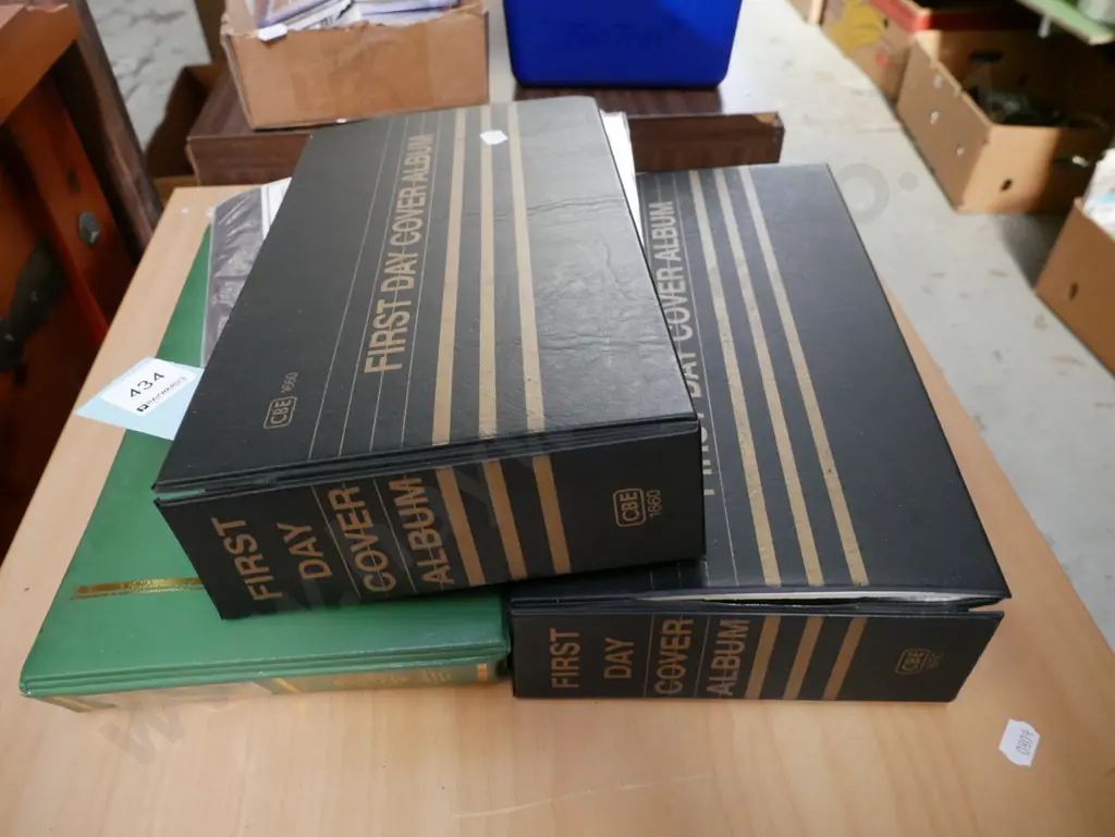 3x first day cover albums Image 1++