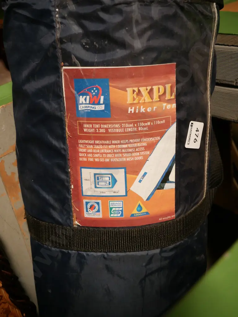 Kiwi 2 person hiker tent Image 1++