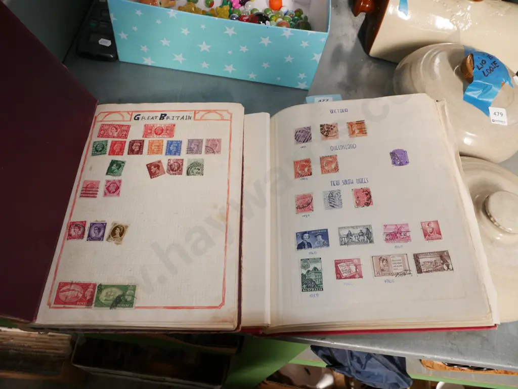 stamp albums Image 1++