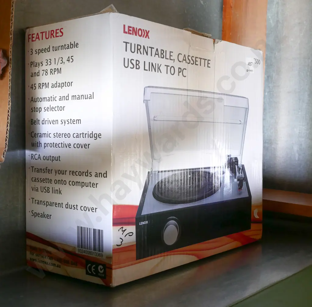 Lenox turntable, cassette with usb link to pc Image 1++