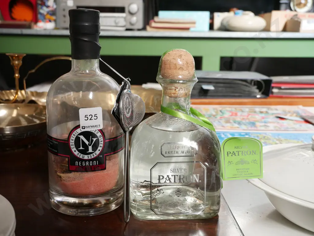 cocktail infusion mixer, bottle of tequila Image 1++