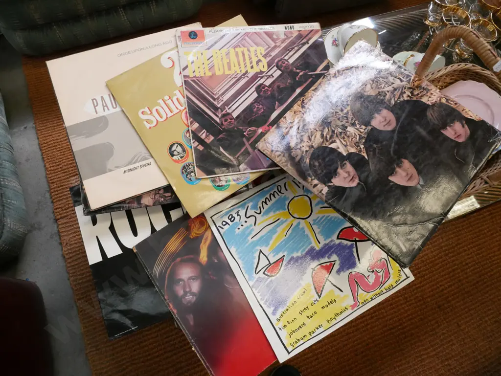 LPs; 1983 Summer Breaks, Beatles etc Image 1++