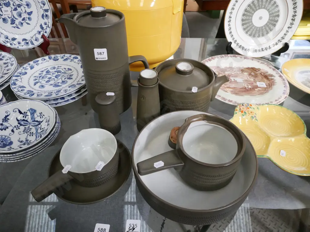 Denby coffee pot, tea pot, soup bowl etc Image 1++