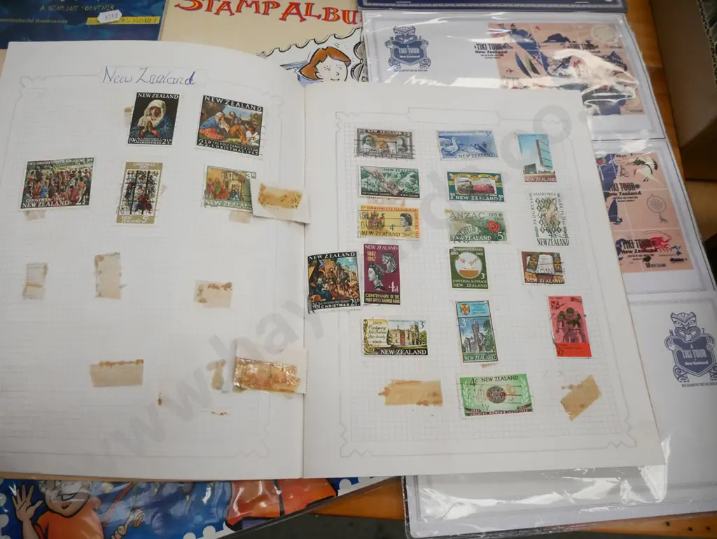 stamp albums & contents, first day covers Image 1++