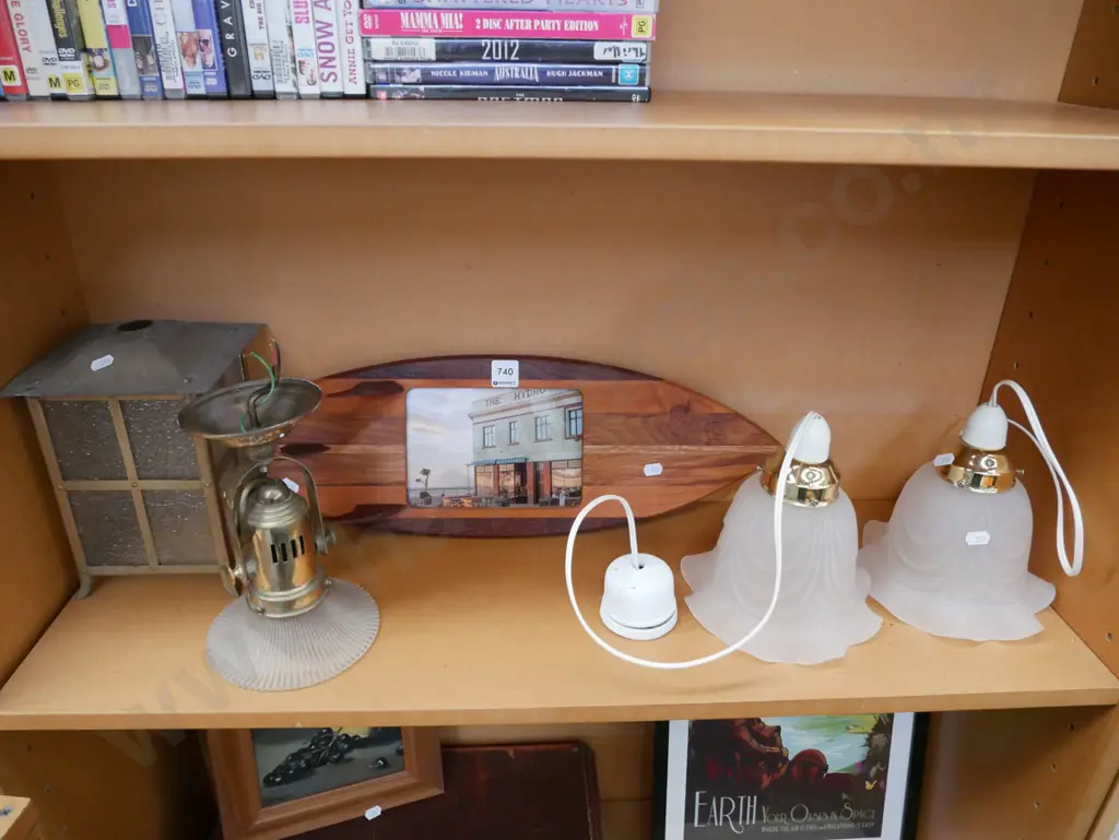 light fittings, surf board themed photo frame Image 1++