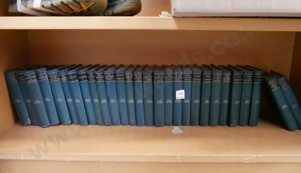 various books by Lord Lytton Image 1++
