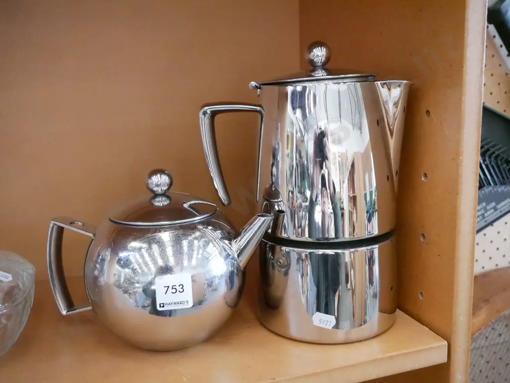 stove espresso maker, stainless steel tea pot Image 1++