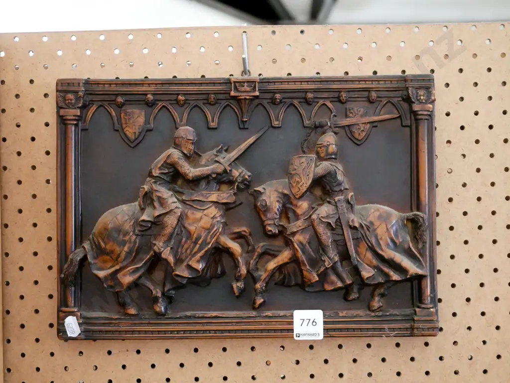 composite 3D wall art - fighting knights Image 1++