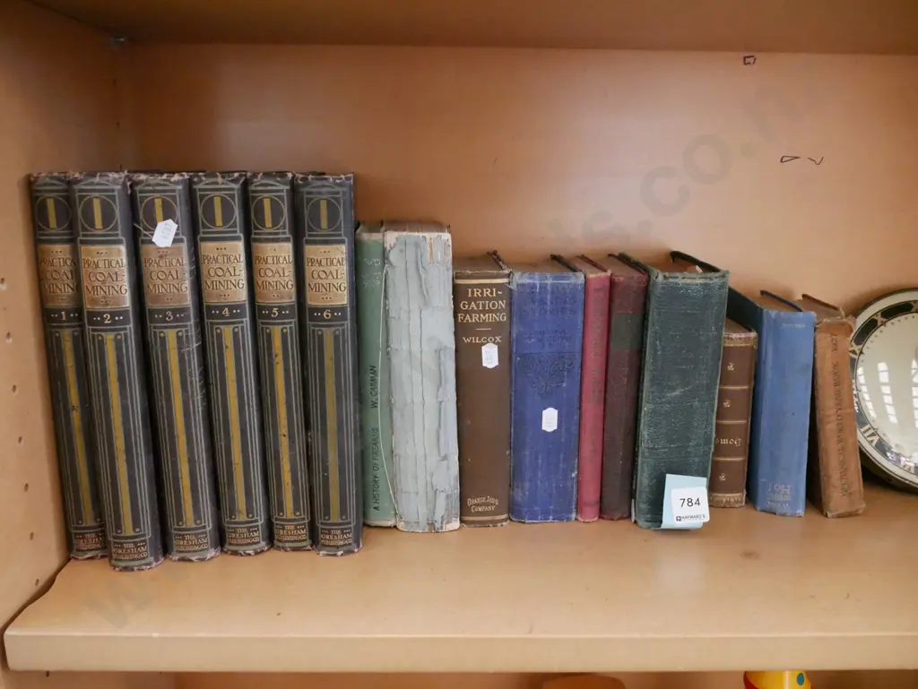 various vintage books - practical coal mining etc Image 1++