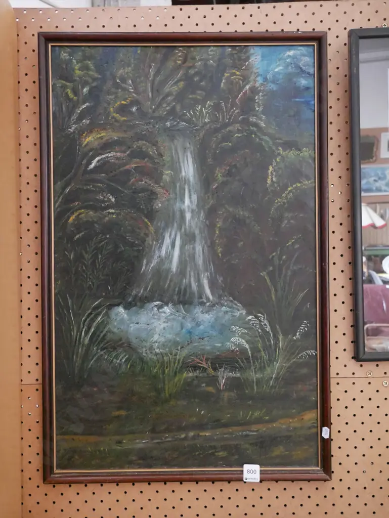 framed acrylic - waterfall Image 1++