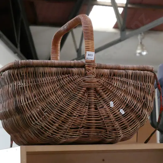 cane picnic hamper