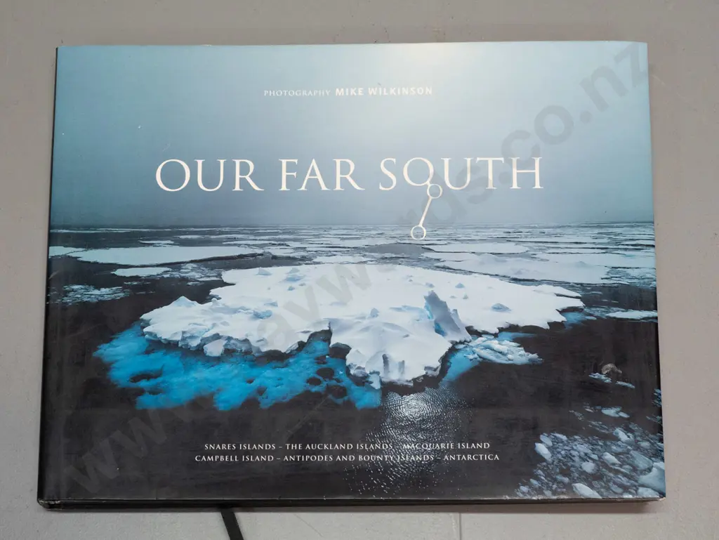 Mike Wilkinson - framed limited edition photographic print 1/10 - Scott's Hut, Cape Evans, with "Our Far South" hard Image 1++