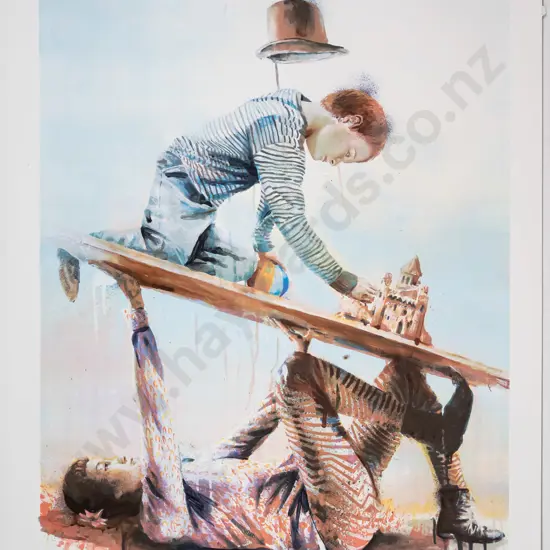 Magee - unframed ltd edition print 31/45 "Support" H-530 W-430