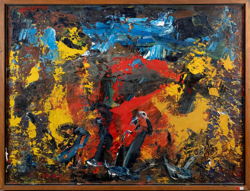 Brian Morris - framed oil "Autumn" H-760 W-1030 Image 1++