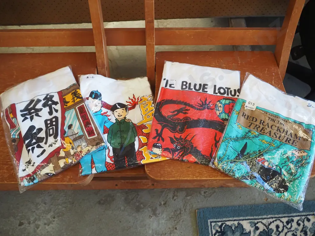 4x Tin Tin T-shirts Image 1++