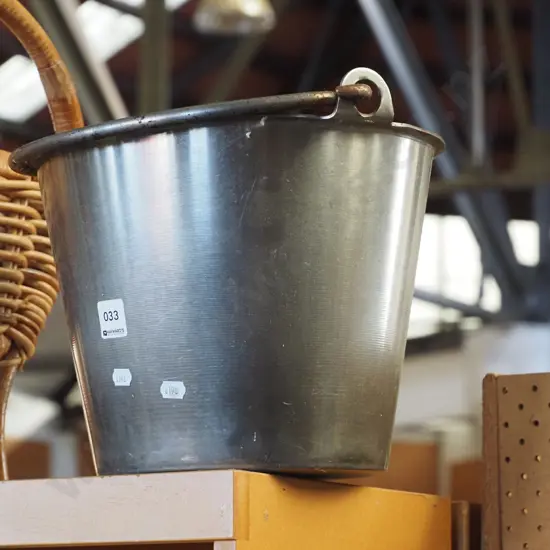 stainless steel bucket