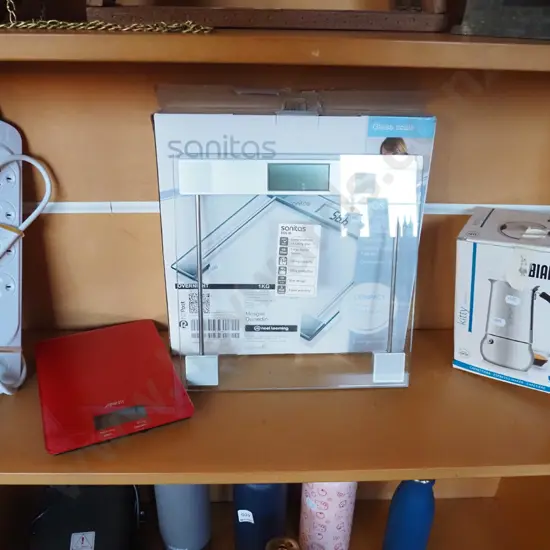 bathroom scales, kitchen scales, stove top espresso, usb multi-box