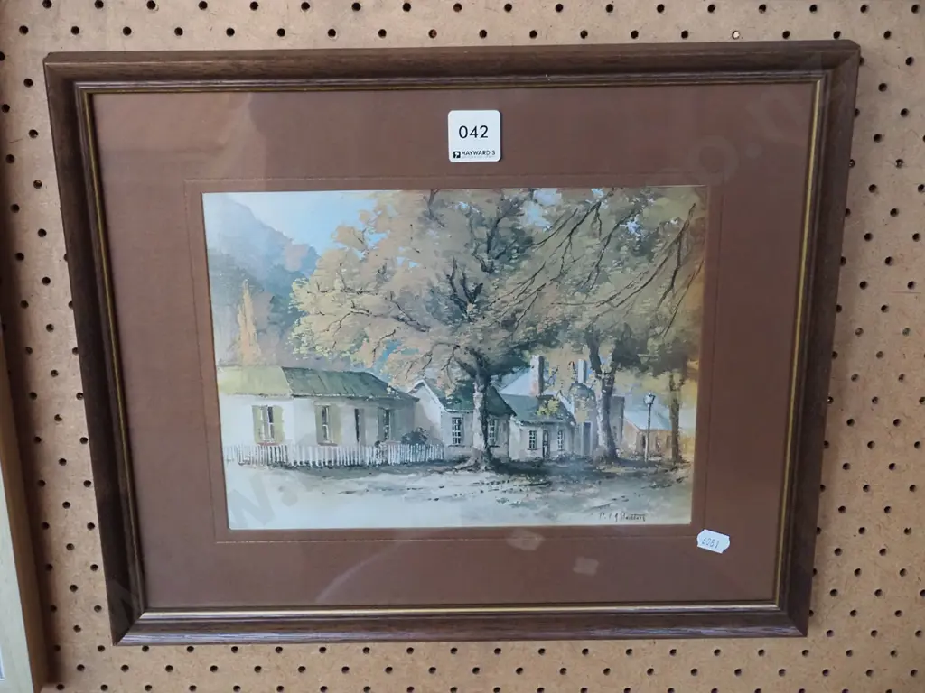 framed print - cottages, Arrowtown Image 1++