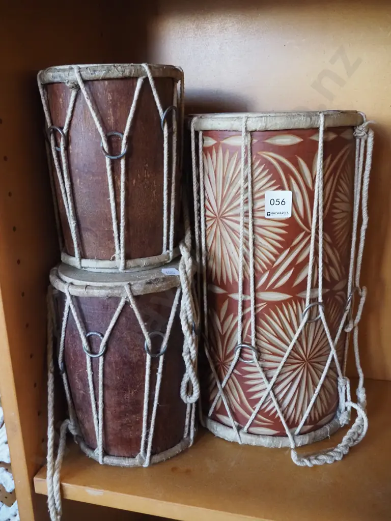 3x ethnic drums Image 1++