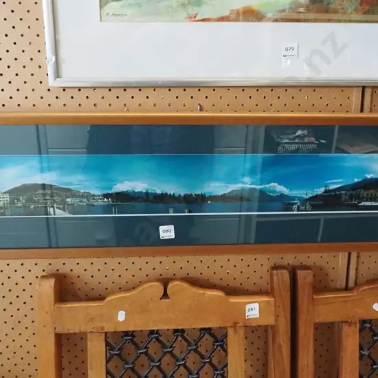 framed panoramic photo - Queenstown