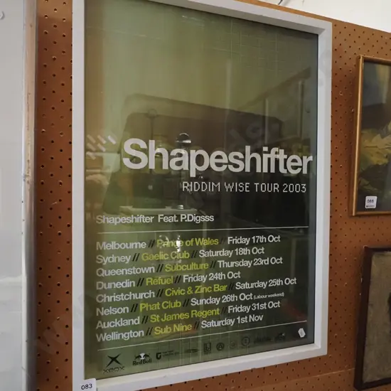 framed Shapeshifter poster print