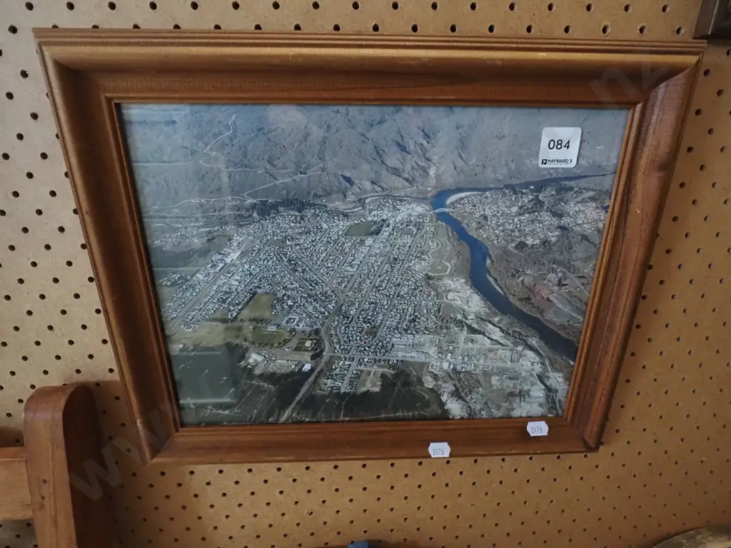 framed aerial photograph - Alex Image 1++