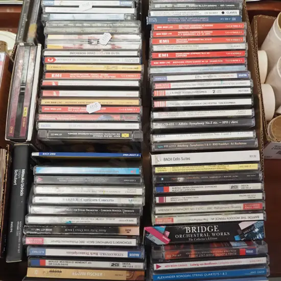 box; CDs