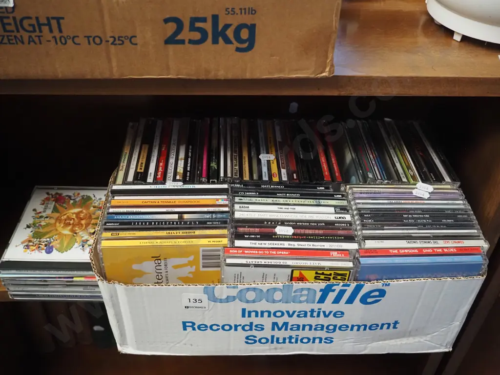 box of CDs Image 1++