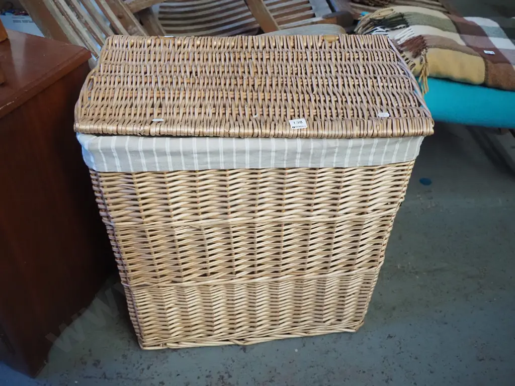 cane laundry hamper Image 1++