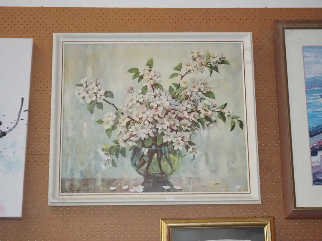 framed print - still life blossoms Image 1++