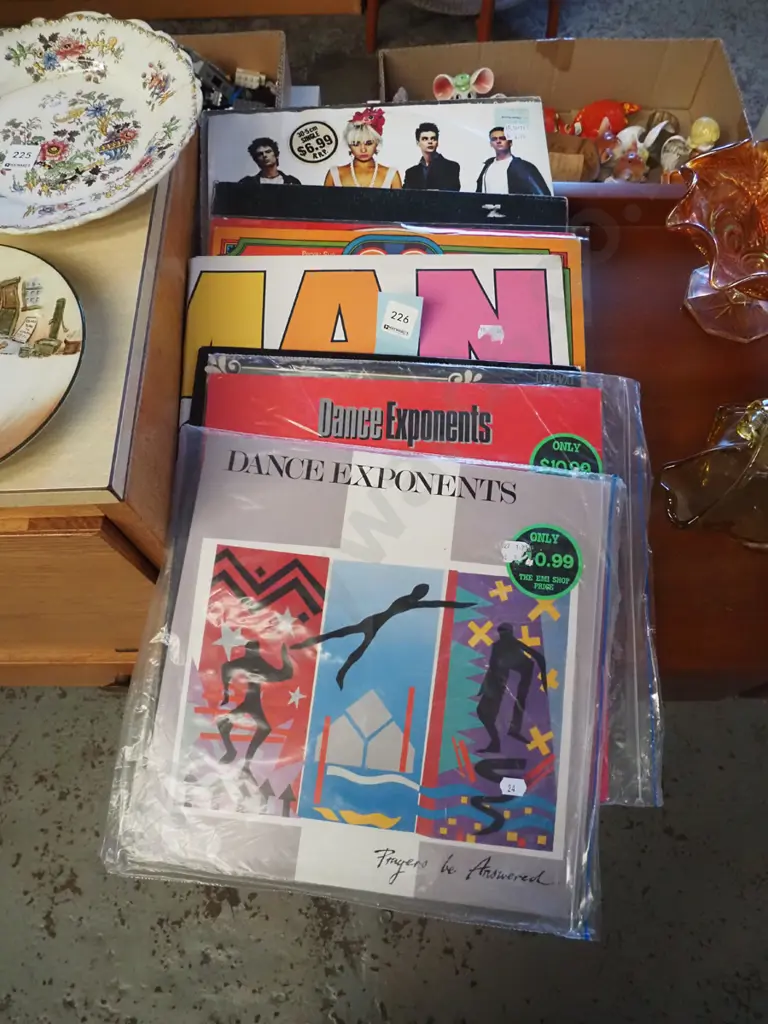 LPs; Dance Exponents, Wham etc Image 1++