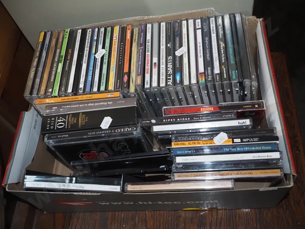 box of CDs Image 1++