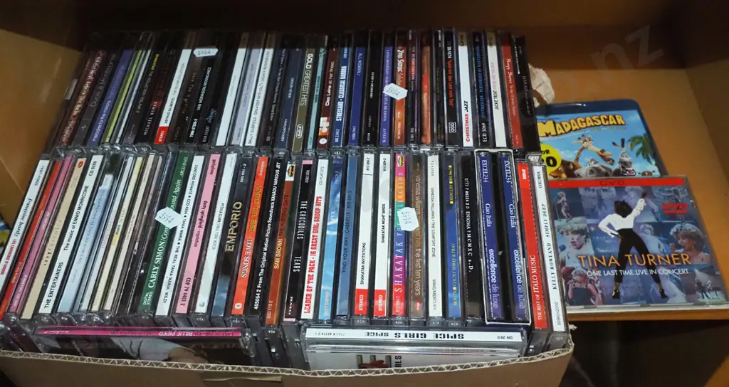 box of CDs Image 1++