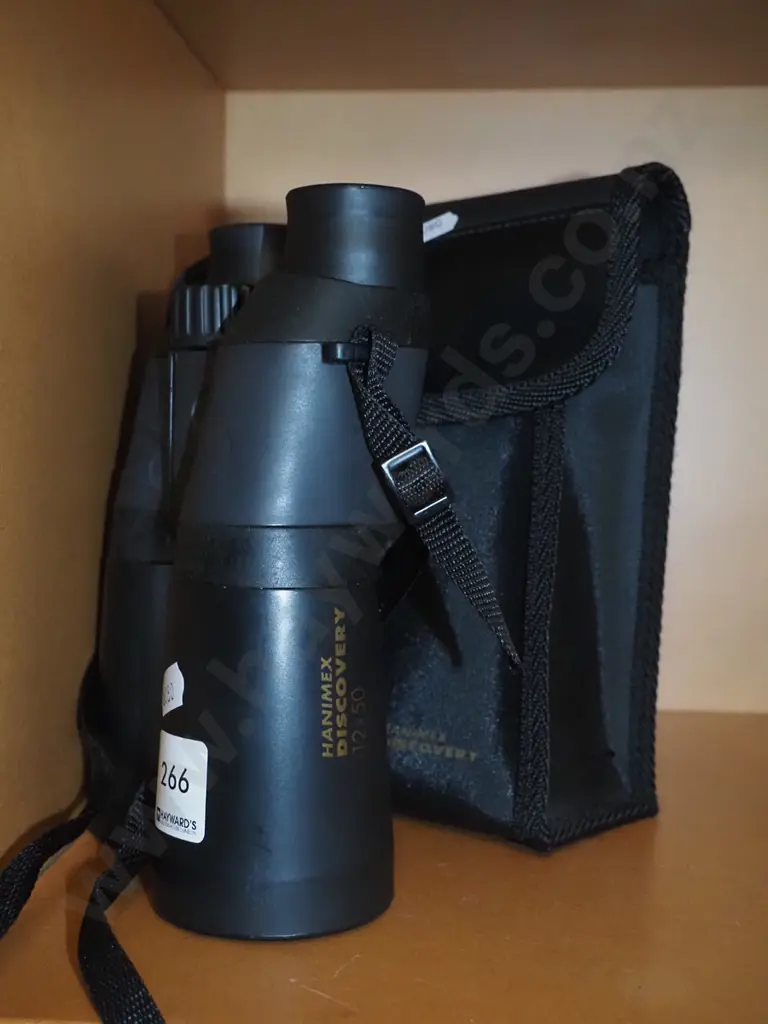 pair Hanimex cased binoculars Image 1++