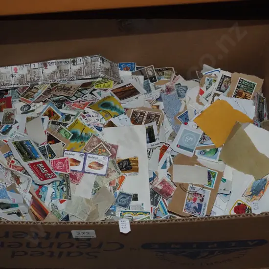 box of stamps