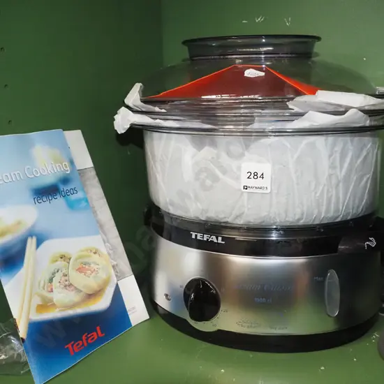 as-new Tefal steam cooker