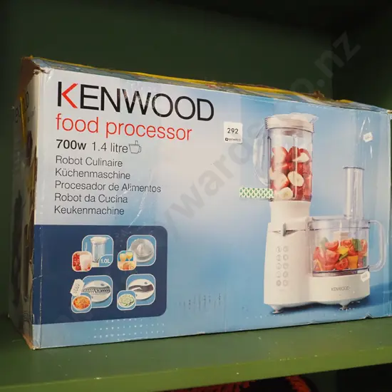 as-new Kenwood food processor