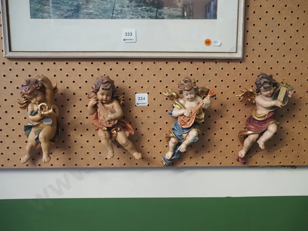 4x wall cherubs Image 1++