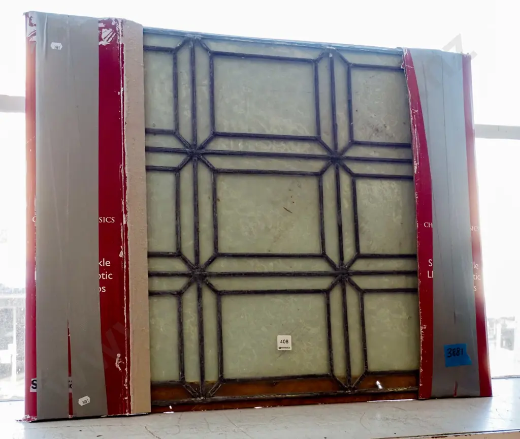 leadlight window plane H-630 W-800  Image 1++