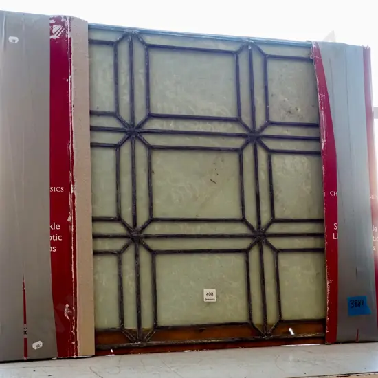 leadlight window plane H-630 W-800 