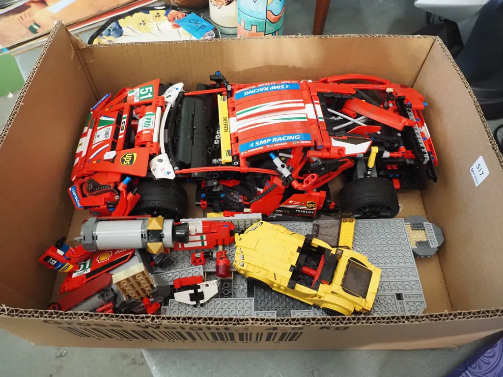 box Lego Technics racing car etc Image 1++