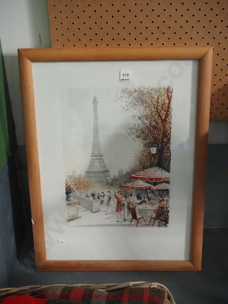 framed print - Eiffel Tower Image 1++