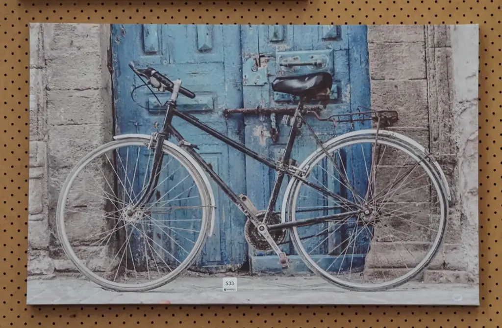 print on canvas - bicycle Image 1++