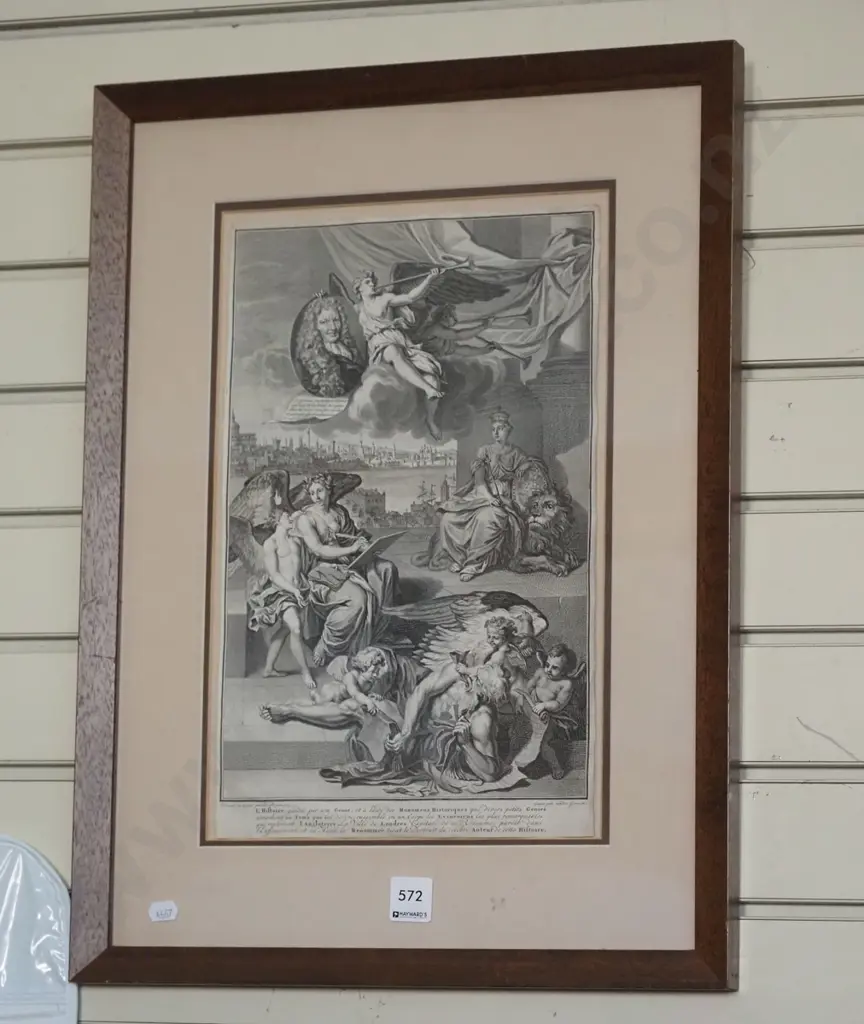 framed print etching Image 1++