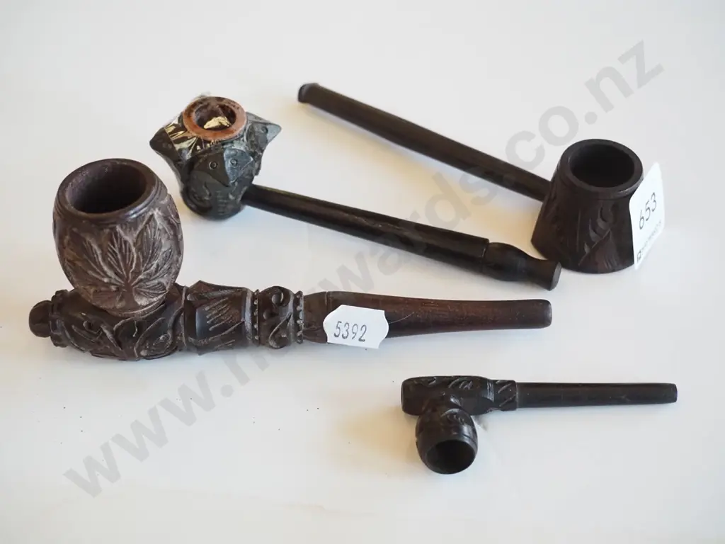 4x wooden pipes Image 1++