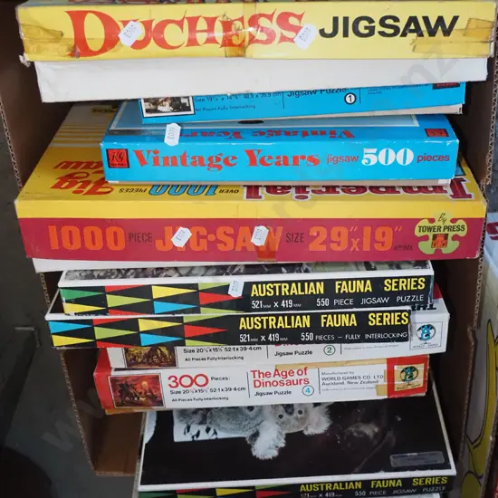box; puzzles  