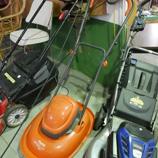 Flymo corded lawn mower