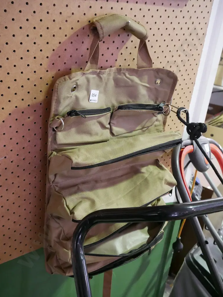 canvas  multi pocketed equipment bag Image 1++