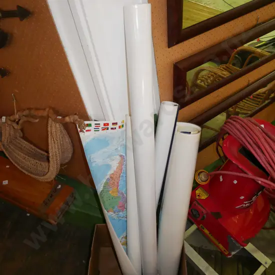 box; various laminated maps